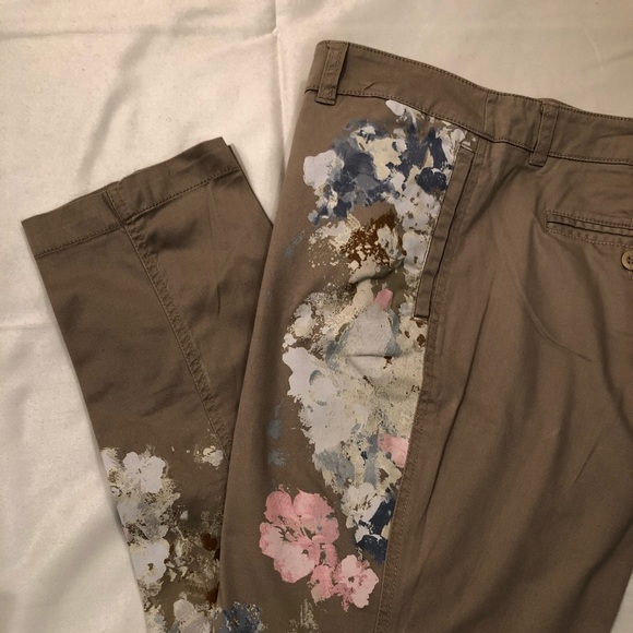 LAST CHANCE Womens SOHO New York & Company Painted Boyfriend Jeans - Picture 2 of 15